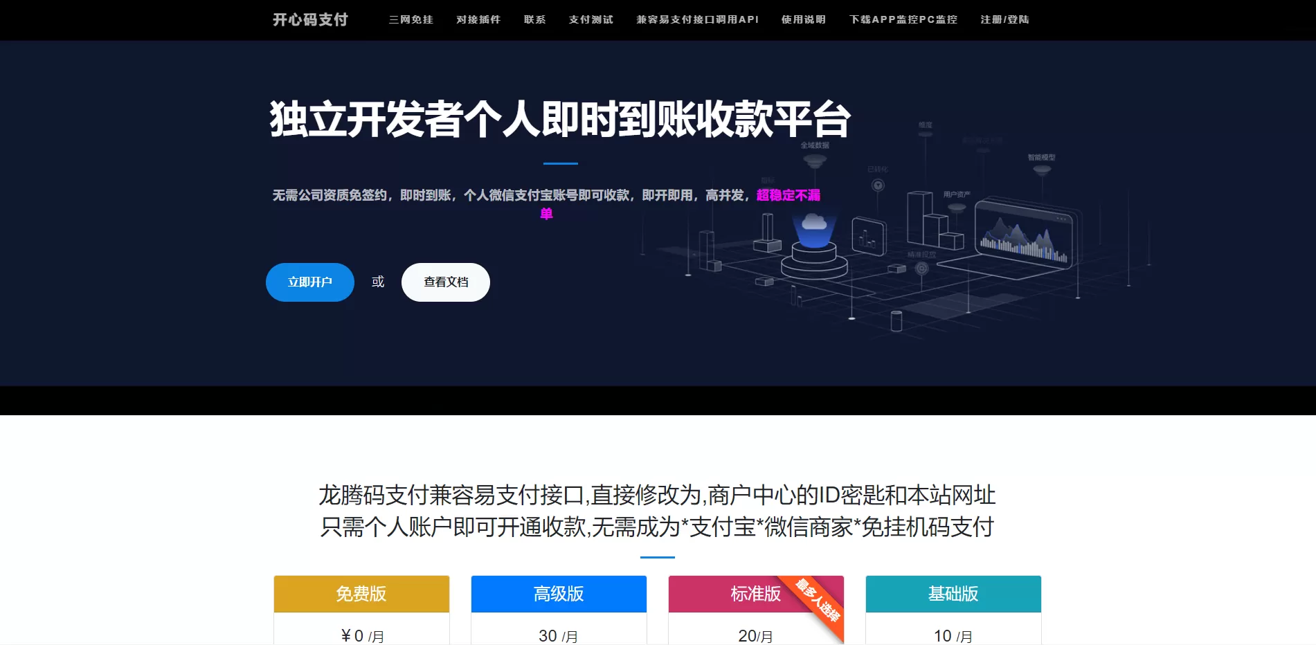 【码支付】三网免挂码支付系统+个人免签支付系统+当面付支付+支持代理轮询收款个码免签+带教程-快达源码网