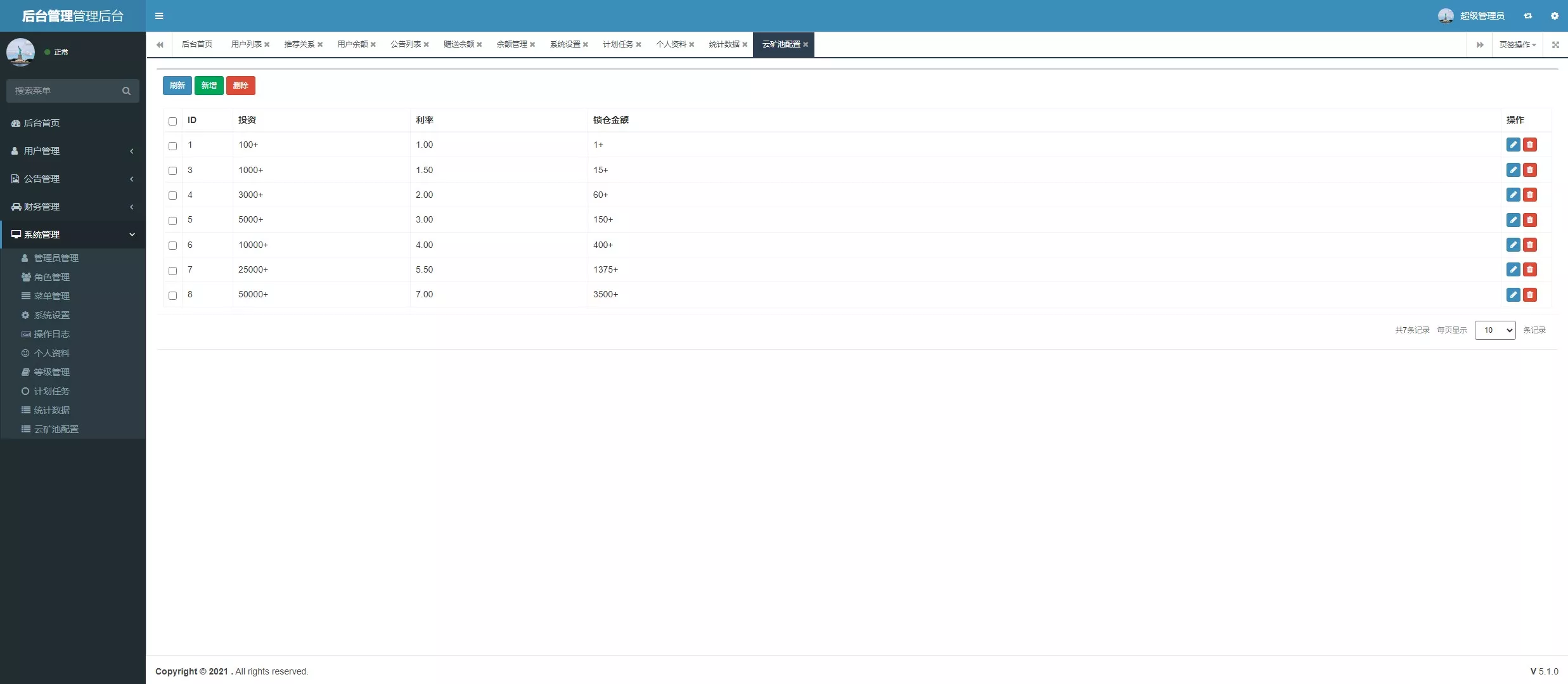 图片[2]-【BSC质押挖矿源码】带授权合约代码+矿池挖矿源码系统+7国语言+质押DEFI+DAPP-快达源码网-kdymw.com专注分享各类网站源码