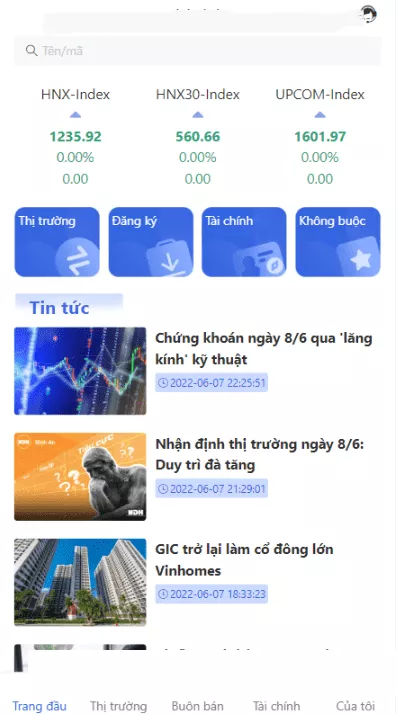 【单越南语版】股票源码-快达源码网