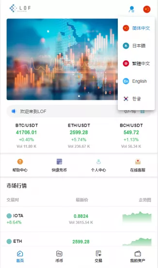 【区块链合约交易所源码】新币币交易所USDT秒合约杠杆C2C法币交易 手机端为VUE纯源码-快达源码网