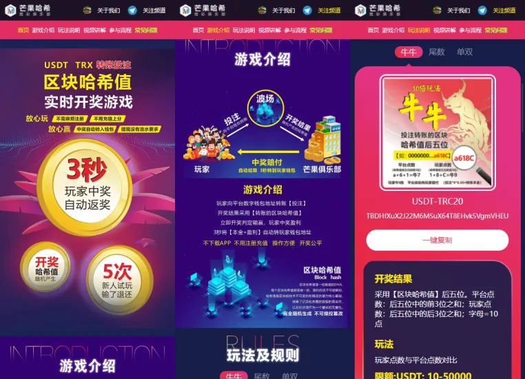 【哈希值竞猜源码】纯合约的返奖辛运哈希源码-快达源码网