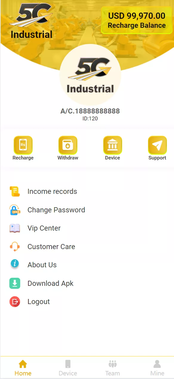 图片[1]-【海外工业机械臂】共享投资理财系统源码-快达源码网-kdymw.com专注分享各类网站源码