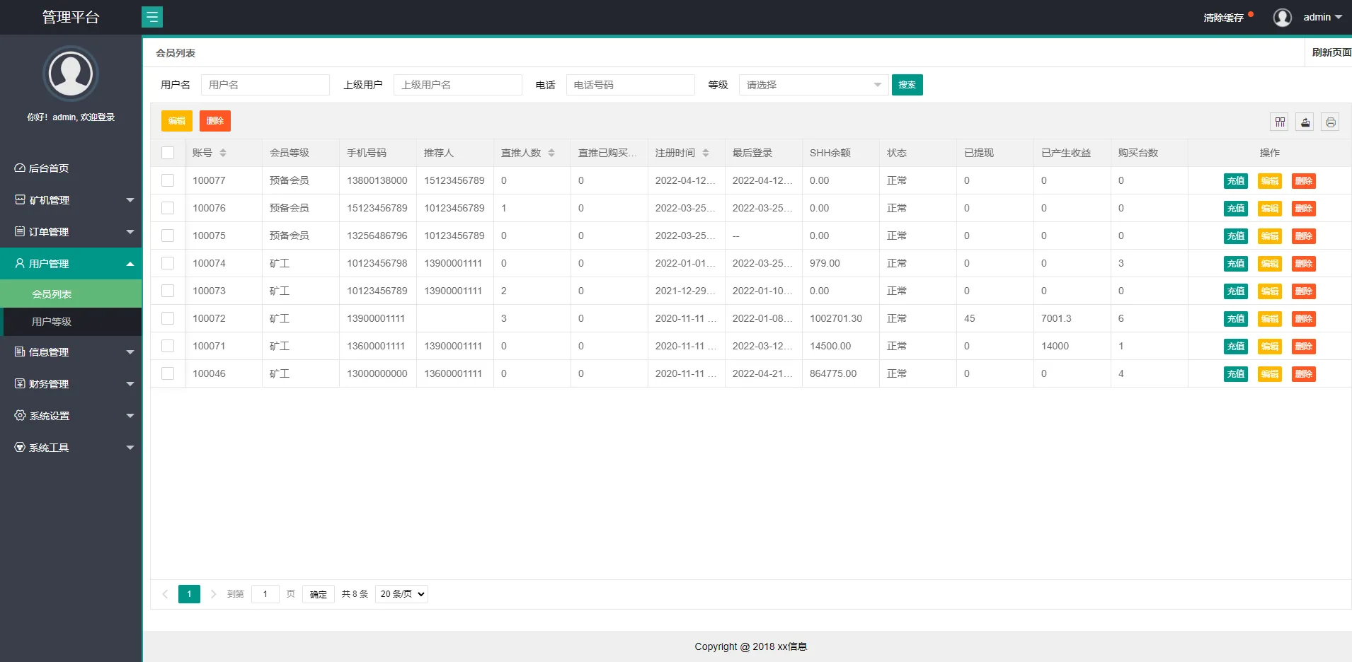 图片[2]-【USDT矿机系统】虚拟币分红+区块链算力+USDT交易-快达源码网-kdymw.com专注分享各类网站源码