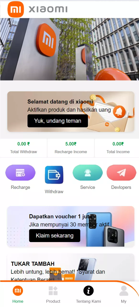 【海外印度xiaomi理财】投资系统源码-快达源码网