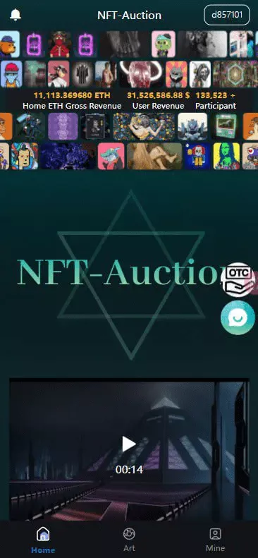 【NFT拍卖】dapp类源码+搭建教程-快达源码网