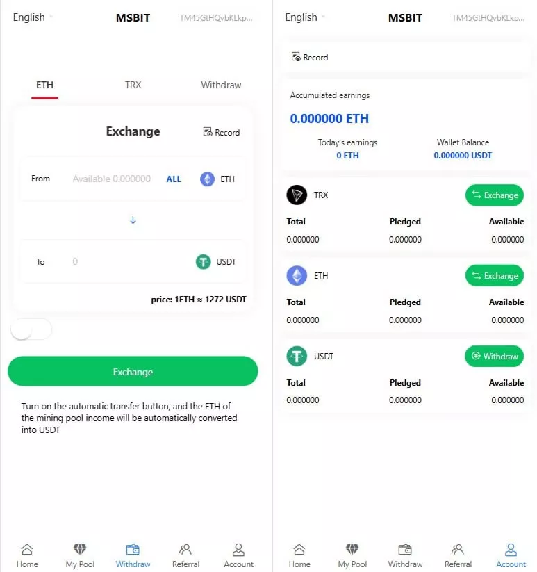 图片[1]-【挖矿秒u源码】支持ERC+TRC+授权提币正常+支持10国语言+带详细安装搭建教程-快达源码网-kdymw.com专注分享各类网站源码