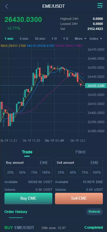 【多语言区块链交易所源码】EME交易所+期权交易+申购+币币秒合约交易所+带搭建教程-快达源码网