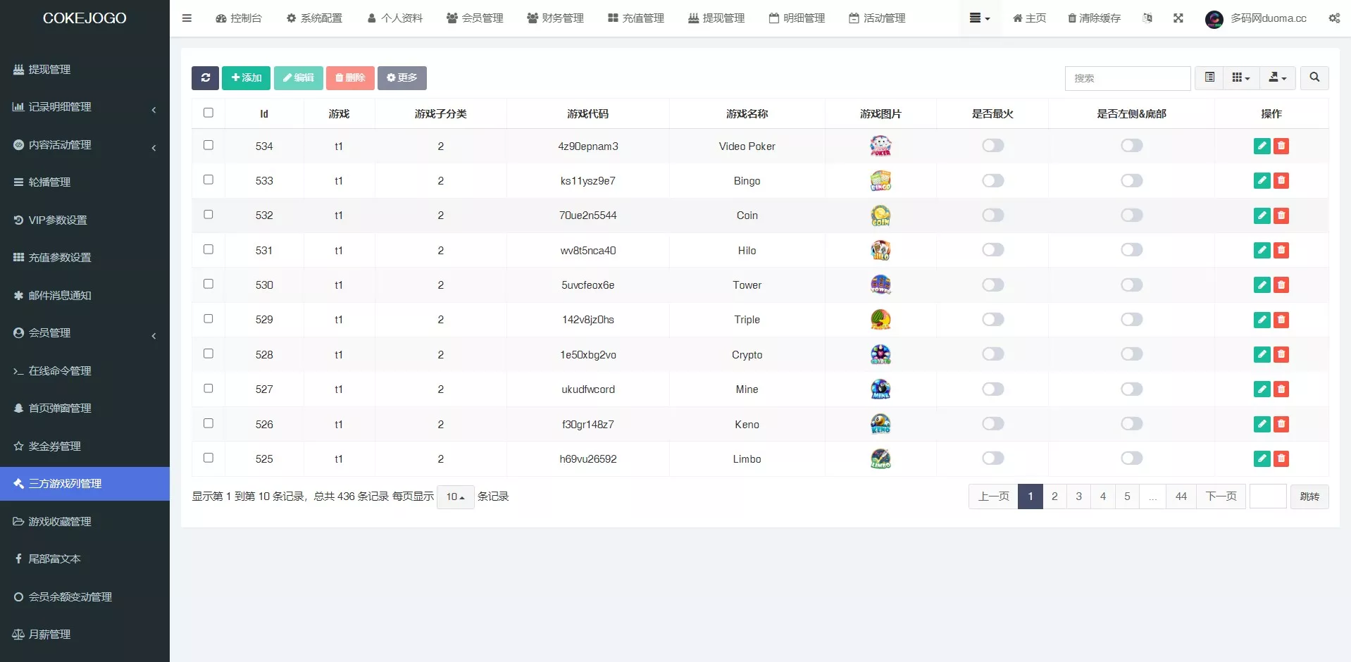 图片[3]-【Cokejogo巴西pg电子游戏源码】海外老虎机电子游戏+前端vue编译后+后端PHP+修复图片资源失效-快达源码网-kdymw.com专注分享各类网站源码